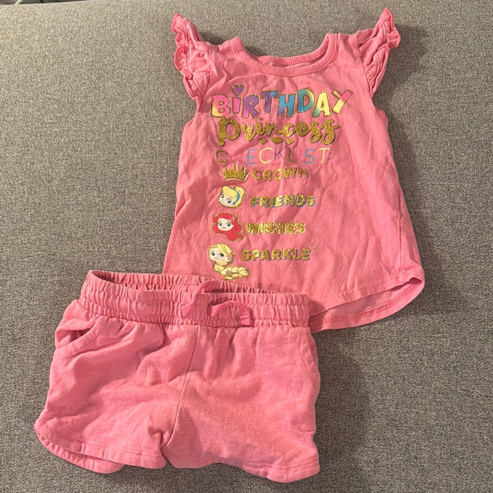 5/$15- Pink Birthday Princess Outfit